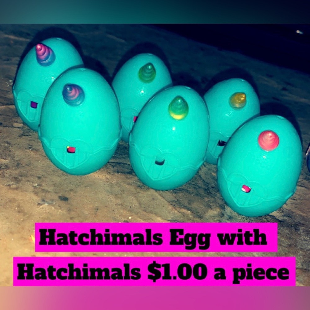 5 Unicorn Mini Hatchimal Eggs With 1 Surprise Hatchimal inside!